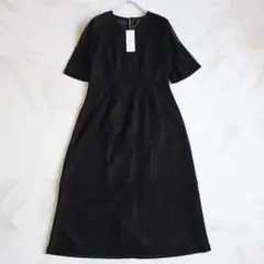 【新品タグ付き】23区 applaudir 総レースロングドレスワンピース M