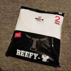 【新品未使用】ヘインズ　ビーフィーTシャツ　2枚組　半袖　ホワイト　XL