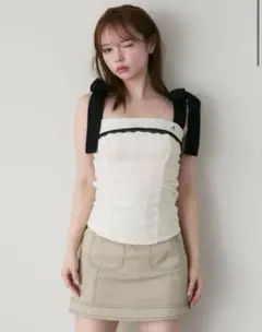 andmary Samantha ribbon tops ivo