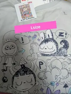 UNIQLO　ラブブTシャツ　グレー　L