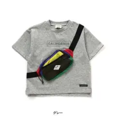 最終価格　F.O.Kids ボディバッグドッキング Tシャツ サイズ80