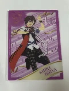 伊瀬谷四季 バースデー特典 バーブロ ジョイポリス SideM ブロマイド