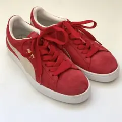 PUMA プーマ スニーカー スウェード レッド 赤 25cm