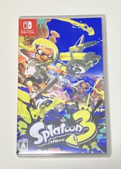 【新品同様中古】Switch スプラトゥーン3 ゲームカード
