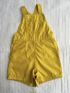 PETIT BATEAU オーバーオール　18m/81cm イエロー