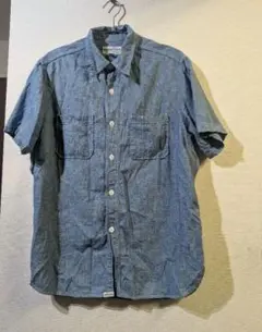 ササフラス 半袖 シャツ コットン