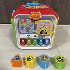VTech 知育玩具 バイリンガル知育がいっぱい！おしゃべりキューブ