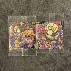 ジョジョの奇妙な冒険　ウエハース　ジョルノ　ゴールドエクスペリエンス