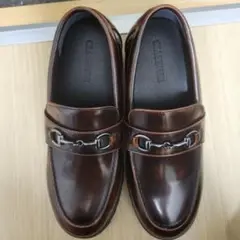 ブラウンレザー ローファー サイズ40