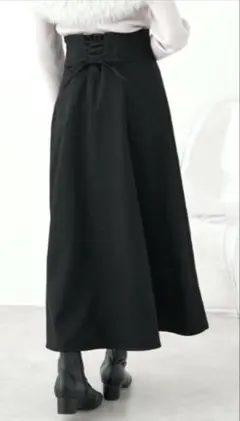 earth ロングスカート ブラック M 新品