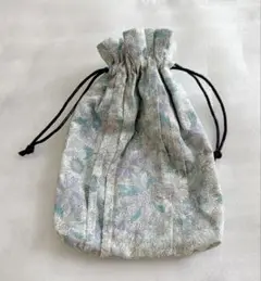 巾着袋 ハンドメイド 花柄