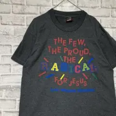 USA製90sヴィンテージTシャツ！シングルステッチ　グレー半袖古着　L728