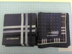 BURBERRY ハンカチ メンズ 2枚セット バーバリー
