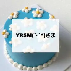 YRSM(´- `*)さま　専用　デコパーツ