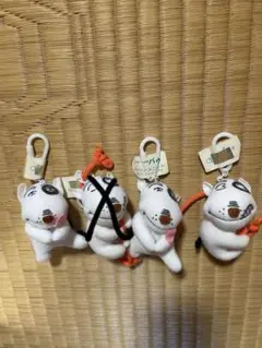 【平成イヌ物語バウ】バウマスコット　カラビナキーホルダー