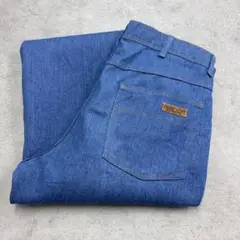 comfort action sports　スラックスデニムパンツ　古着　青