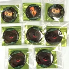 鬼滅の刃 無限城編 ものがたる眼差し 缶バッジ 竈門炭治郎　8個セット