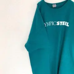 USA古着 olympicsteel オーバーサイズ Tシャツ 企業系