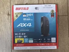 BUFFALO WSR-3200AX4S-BK Wi-Fi 6ルーター