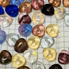 【MHM-C32】チェコビーズ　 ナゲットスペーサー