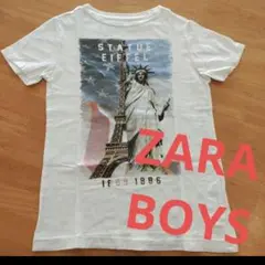ZARA BOYS 自由の女神 Tシャツ120