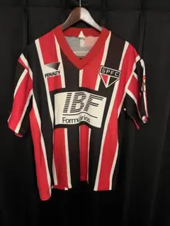 サンパウロFC Penalty声ユニホーム赤黒ストライプ　No.17