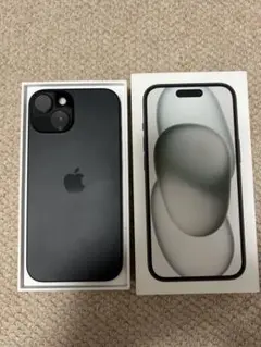 iPhone15 ブラック　128gb