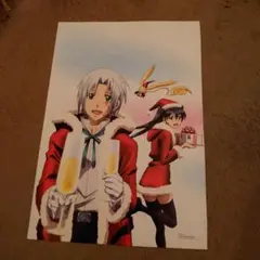 D.Gray-man　両面切り抜き#★K　サンタ