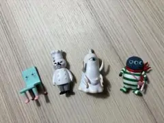 ヒグチユウコ　フィギュアマスコット2 ひとつめちゃん他キャラクター4体セット