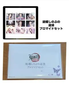 鬼滅の刃　無限城編　胡蝶しのぶの追悼　ブロマイドセット