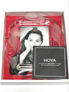 【新品級美品】HOYA CRYSTAL フォトフレーム　フォトスタンド