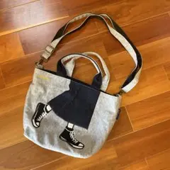 トートバッグ ハンドバッグ palcadat デニム刺繍 バッグ ミスサパト風