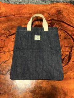【非売品】orSlowデニムトートバッグ ネイビー