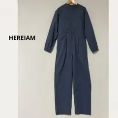 ほぼ未使用　HEREIAM 撥水ジャンプスーツ　オールインワン　ブラック　S