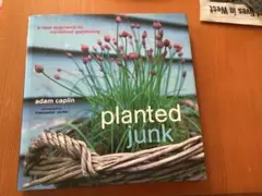 【美品】洋書 planted junk ガーデニング