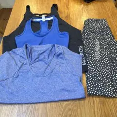 Glyder タンクトップとレギンスセット S