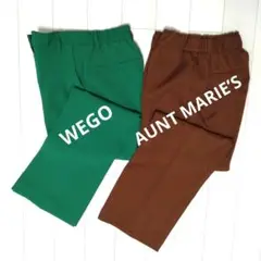 WEGO & AUNT MARIE'S スラックス 2点セット　おまとめ