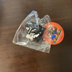 スーパーマリオ 黒 アクリルキーホルダー　キラー