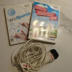 カラオケ JOYSOUND Wii & Wii Sports セット
