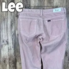 リー☆コーデュロイパンツ ピンク