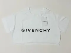 新品《 GIVENCHY ジバンシィ 》Logo クロップドTシャツ XS