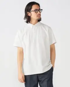 【未使用】BEAMS 吸水速乾 鹿の子 ボタンダウン ポロシャツ 25SS
