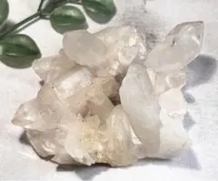 ヒマラヤ✨ マニカラン産 ピンク水晶 原石 ラフストーン クラスター