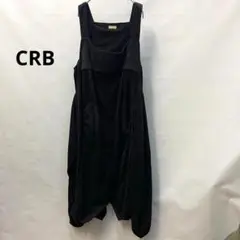 CRB ブラック 黒　サロペット　ポケット付き　レディース　411