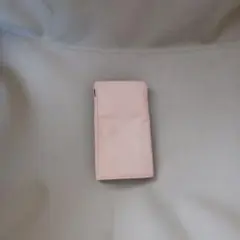 ベージュ三つ折り財布 クリップ付き