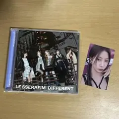 LE SSERAFIM DIFFERENT 通常盤CD カズハ　開封済み