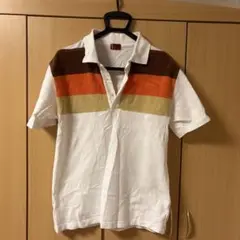 LEVI'S ストライプ ポロシャツ M