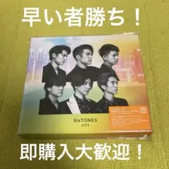 SixTONES CITY 初回限定盤 A Blu-Ray盤 中古品 ②