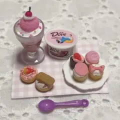 ♡ミニチュアカラフルスイーツセットNo.99