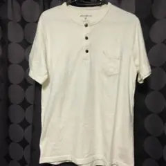 Eddie Bauer M ボタン付きTシャツ